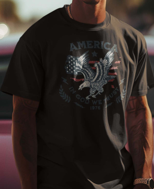 America - In God We Trust. Soft-Style T-Shirt