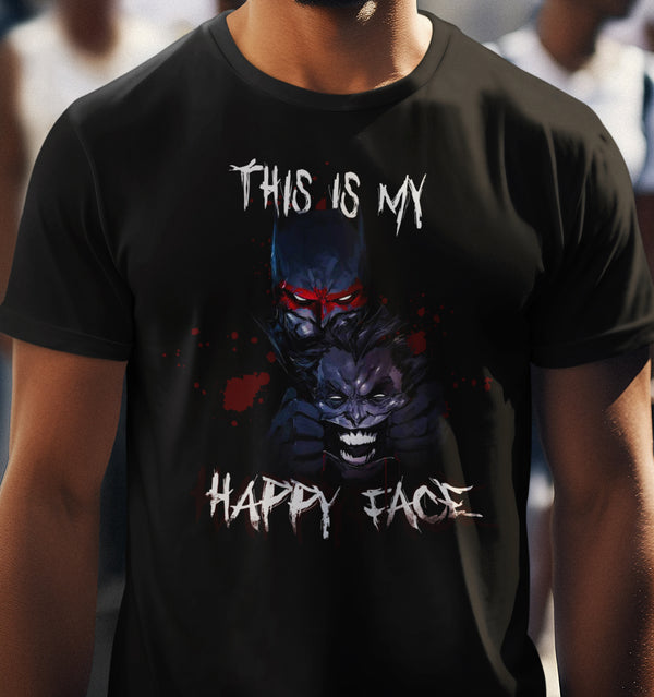 R-Rated Batman & Joker - Happy Face 🤡 | DC Comics T-Shirt